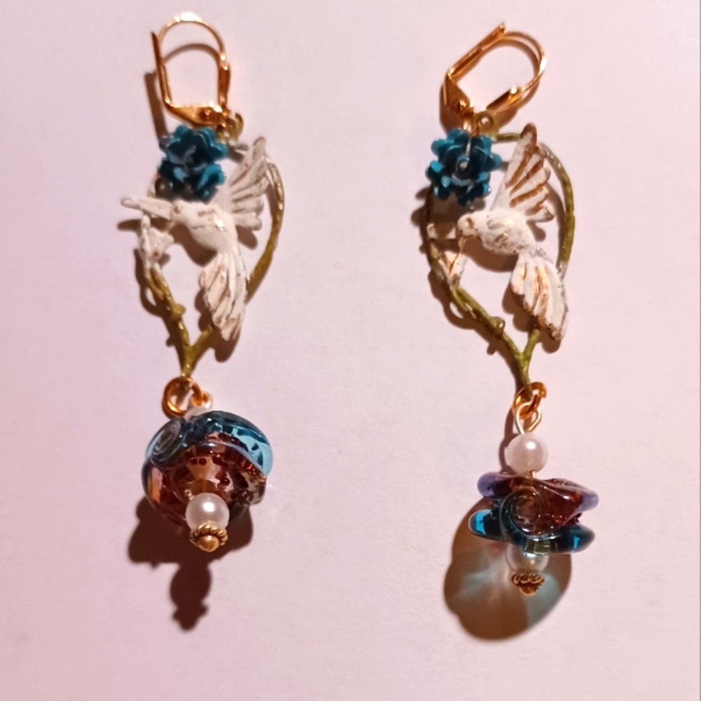 New Hummingbird earrings